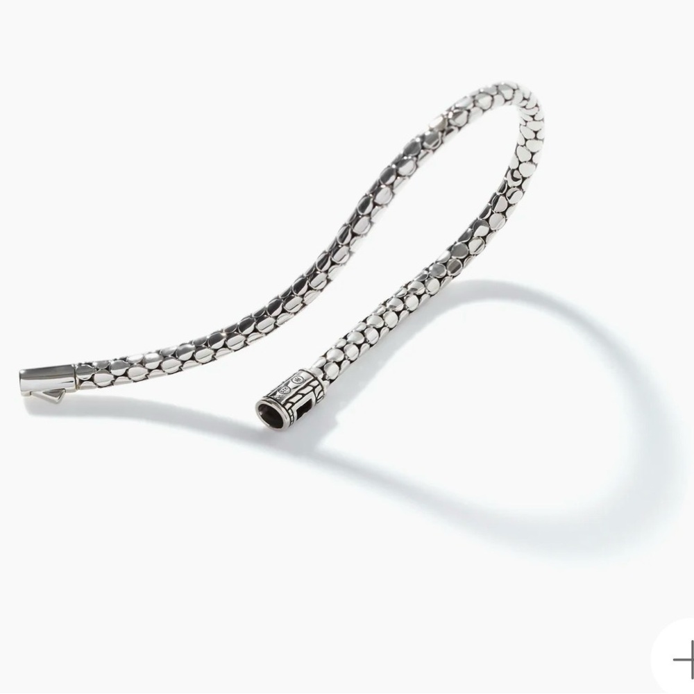 John Hardy Dot Chain Bracelet | 925 Sterling Silver | 7.5" | Style BB34386 - Picture 4 of 10
